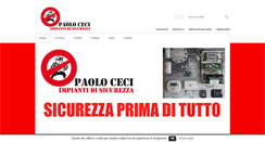 Desktop Screenshot of cecipaoloimpianti.it